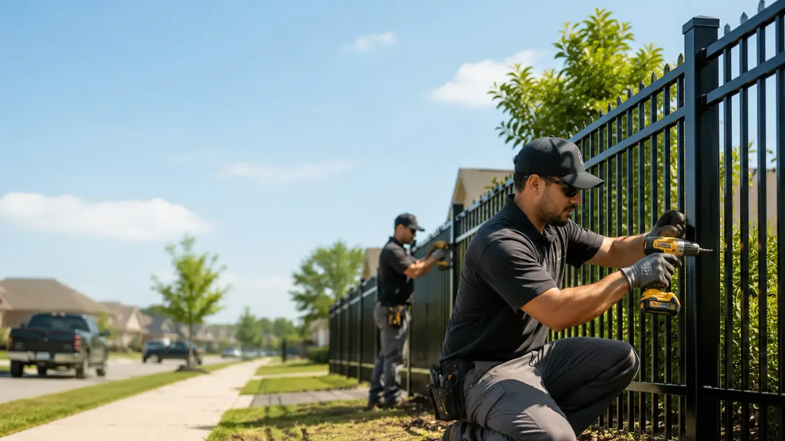 Metal Fence Installation in Industry, PA
